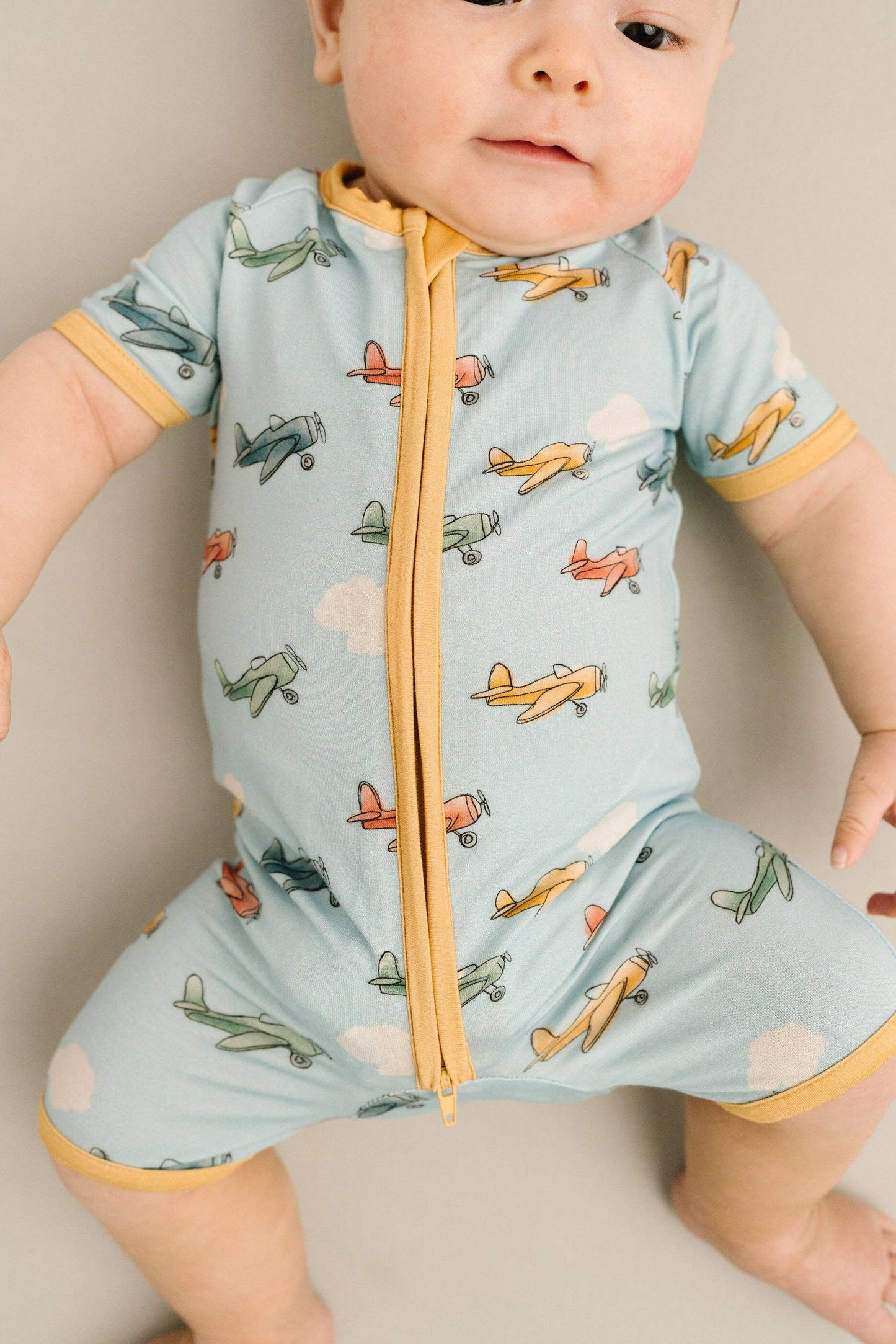 Pilot Pals Bamboo Short Romper