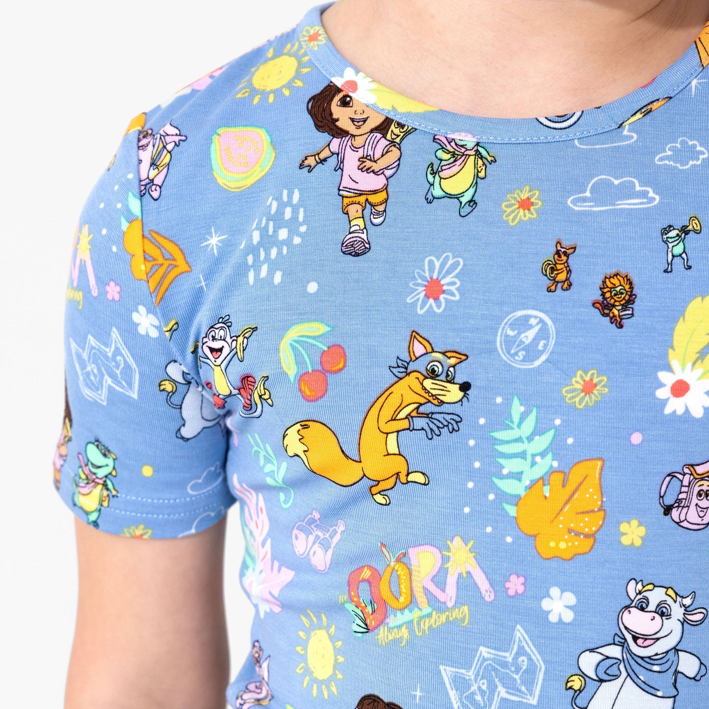 Dora: Fiesta Fun Bamboo Kids Pajama Short Set