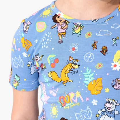 Dora: Fiesta Fun Bamboo Kids Pajama Short Set