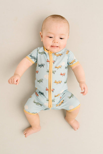 Pilot Pals Bamboo Short Romper