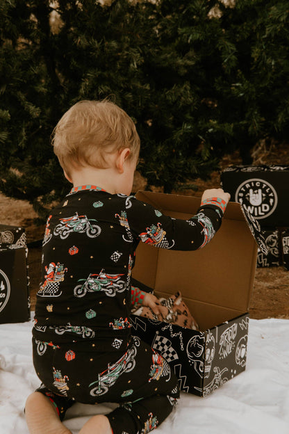 Santas Speedy Sleigh Toddler & Youth Pajamas *PREORDER*