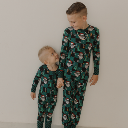 Let's Race Santa Toddler & Youth Pajamas *PREORDER*