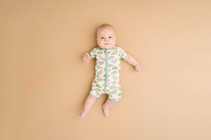 Dino Cookie Bamboo Short Romper