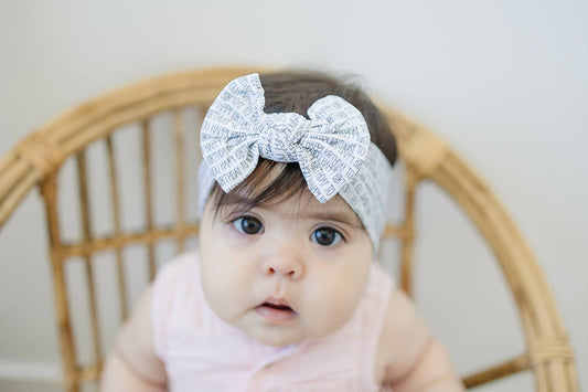 Happy Birthday Baby Nylon Headband