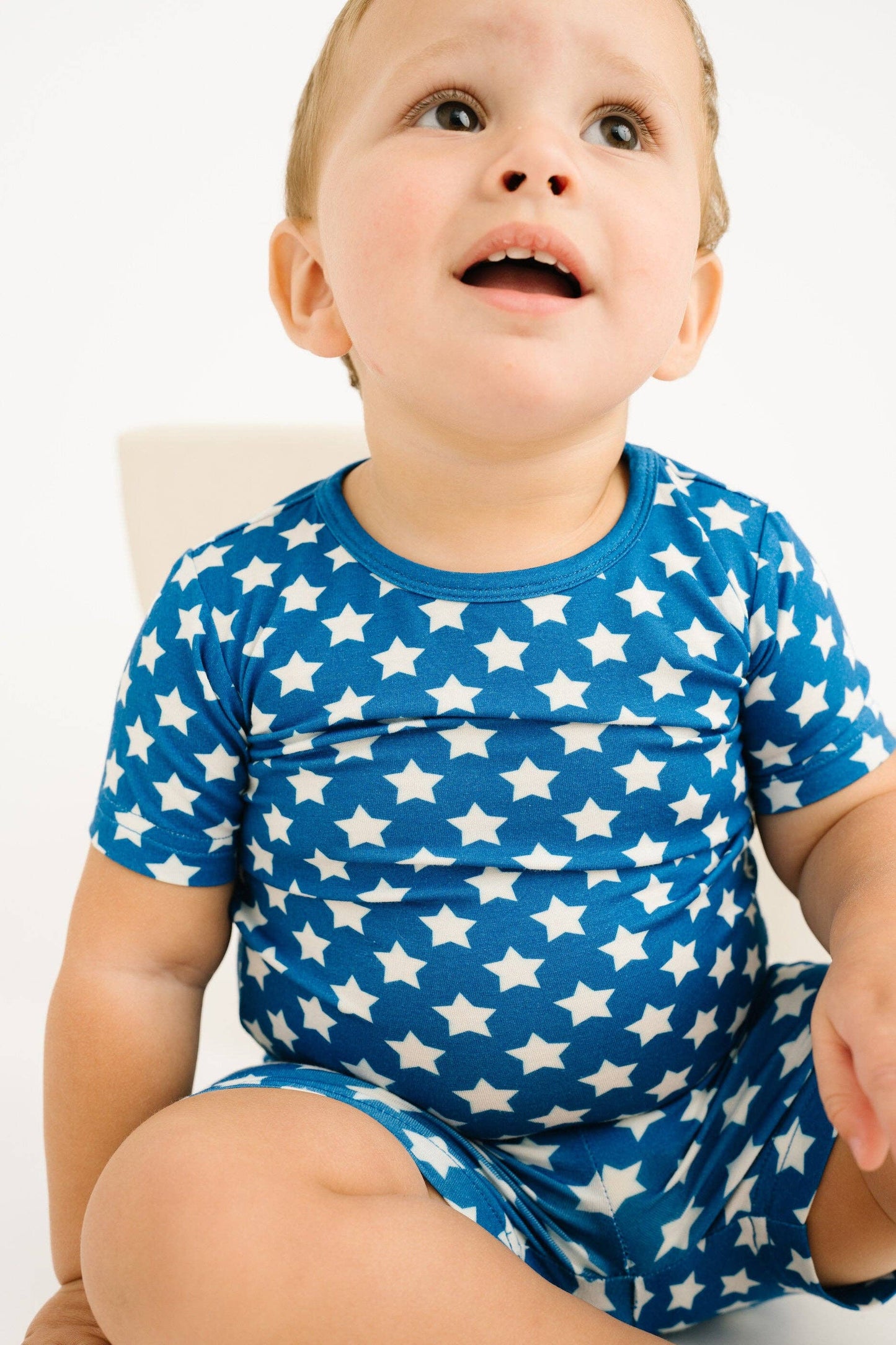 Retro Stars Bamboo Shorts Set