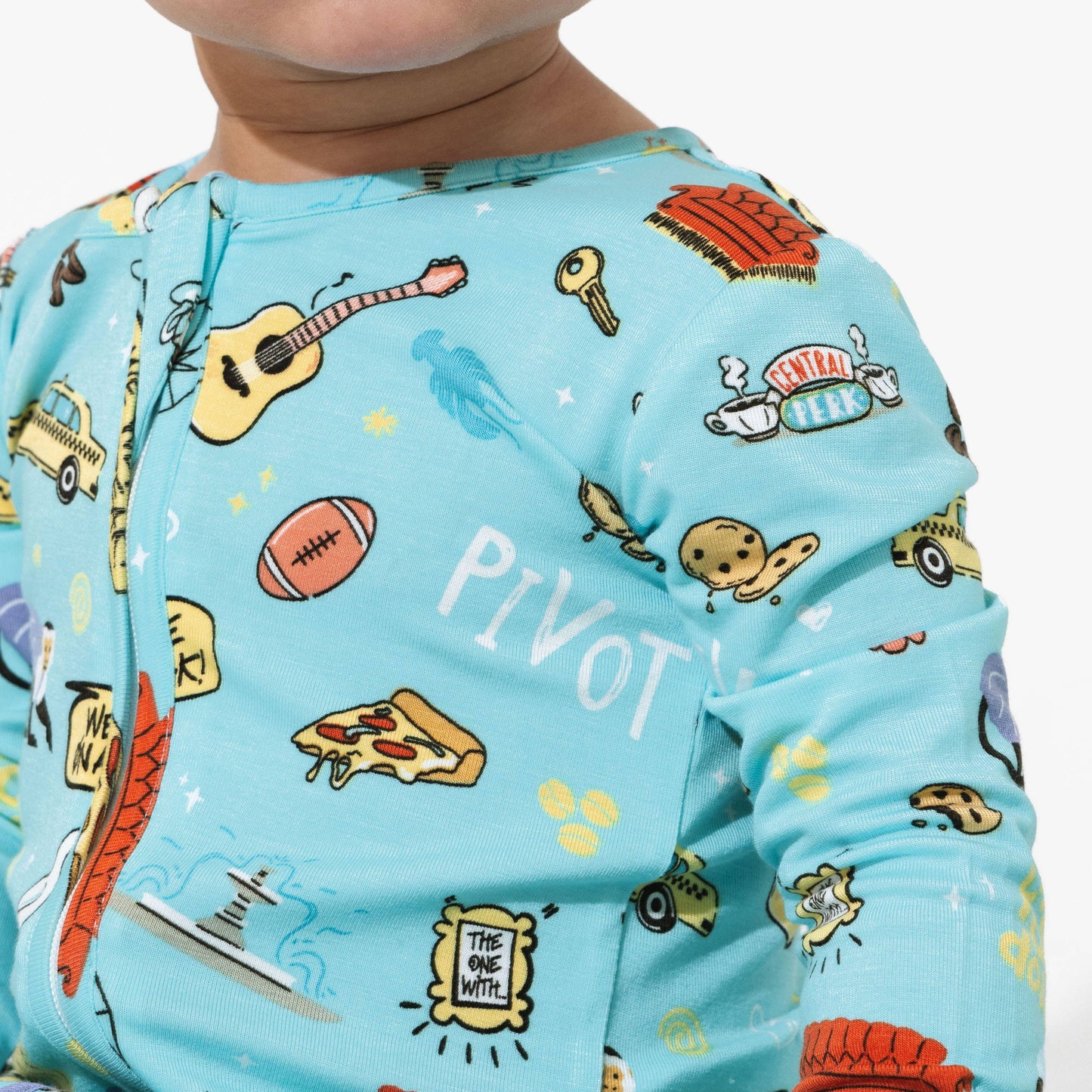 Central Perk FRIENDS Bamboo Convertible Footie