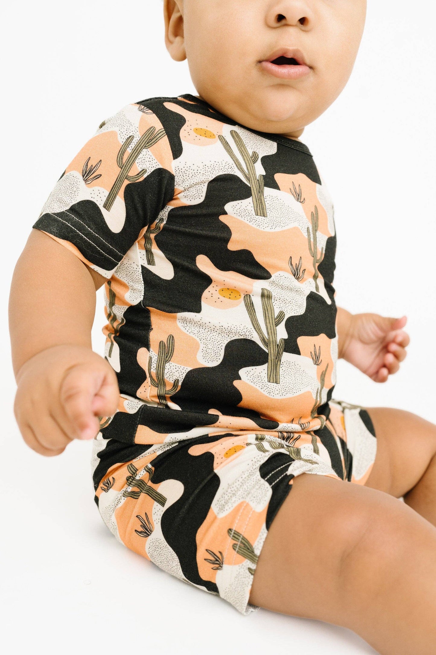 Dusk Desert Bamboo Shorts Set