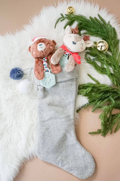 Holiday Reindeer Itzy Lovey™ Plush + Teether Toy