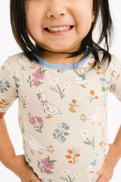 Garden Goose Bamboo Shorts Set