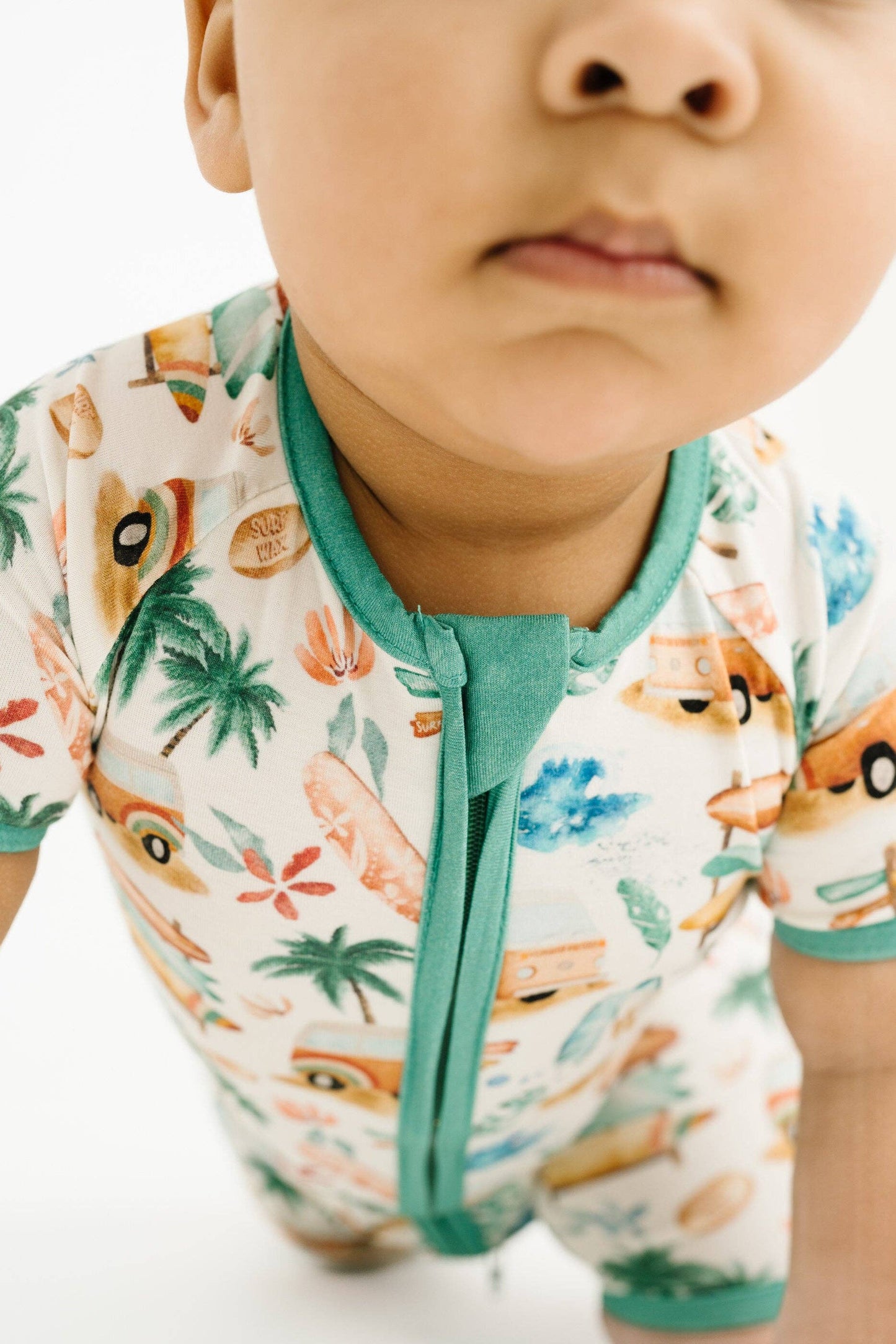 Beach Vacation Bamboo Short Romper