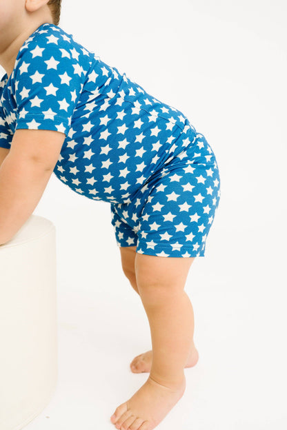 Retro Stars Bamboo Shorts Set