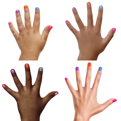 SuperKitties 4-Polish Box Set - Kids Non-toxic Nail Polish