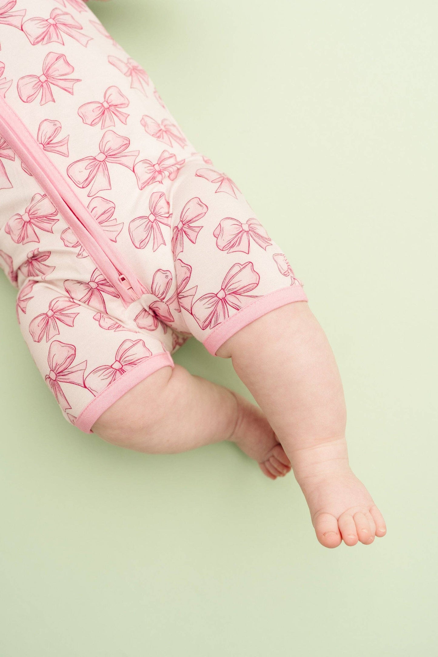 Pretty In Pink Bamboo Short Romper