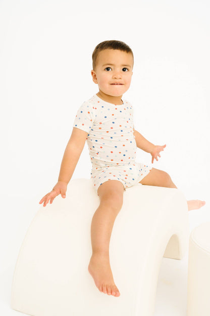 Patriotic Bamboo Shorts Set