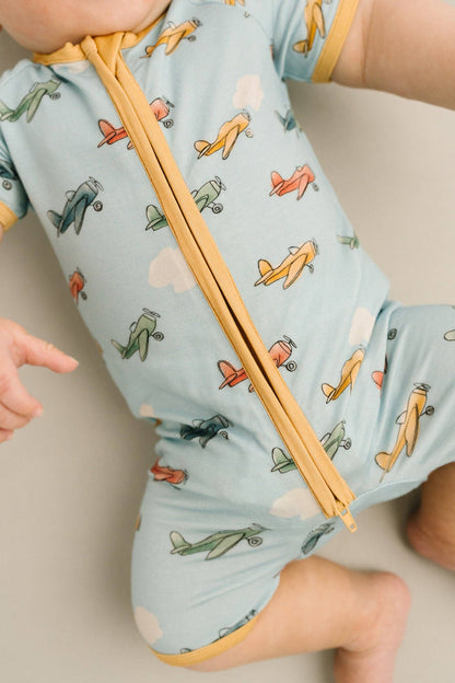 Pilot Pals Bamboo Short Romper