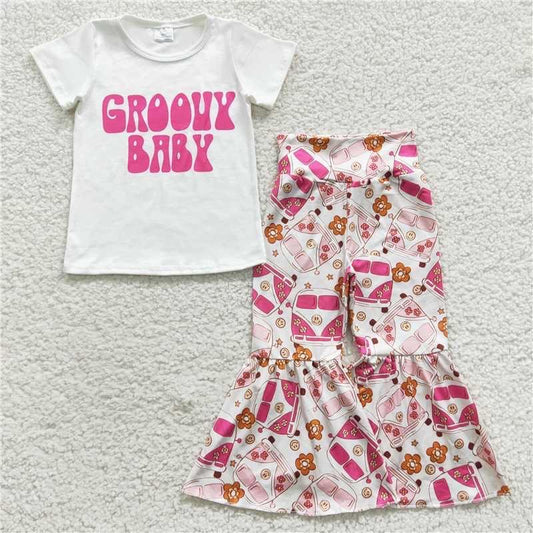 Groovy Baby Bellbottom Outfit